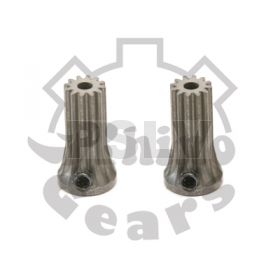 HR1041 - Rhino Gear Ultra Hardened Steel Pinions 0.6M 15T T-REX 500